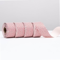 Лента "Аmore" для декора и подарков, ,белая, 5 см х 45 м Лента "Аmore" для декора и подарков, ,белая, 5 см х 45 м