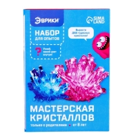 Набор для опытов &laquo;Мастерская кристаллов&raquo;, два кристалла