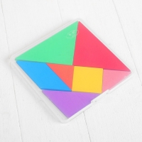 Головоломка &laquo;Танграм&raquo;, в пластиковой коробочке