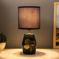 Настольная лампа "Натюр" E14 40Вт синий 12,5х12,5х28 см RISALUX