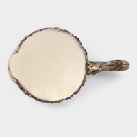 Кружка из нержавеющей стали &laquo;Череп&raquo;, 400 мл, цвет бежевый