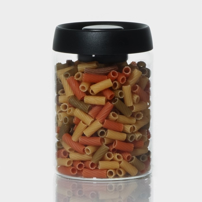 Банка стеклянная для хранения сыпучих продуктов с вакуумной крышкой «Плезир», 1 л, 11×16 см Банка стеклянная для хранения сыпучих продуктов с вакуумной крышкой «Плезир», 1 л, 11×16 см