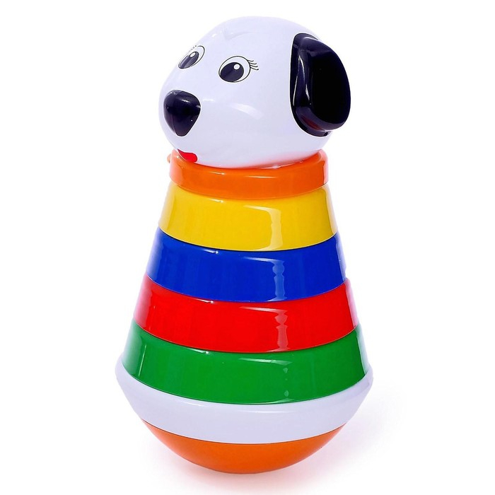 Пирамидка малая «Неваляшка», МИКС Пирамидка малая «Неваляшка», МИКС