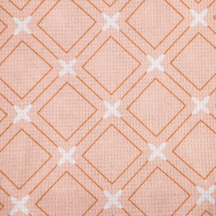 Полотенце вафельное банное Экономь и Я «Крестики» 80х150 см Полотенце вафельное банное Экономь и Я «Крестики» 80х150 см