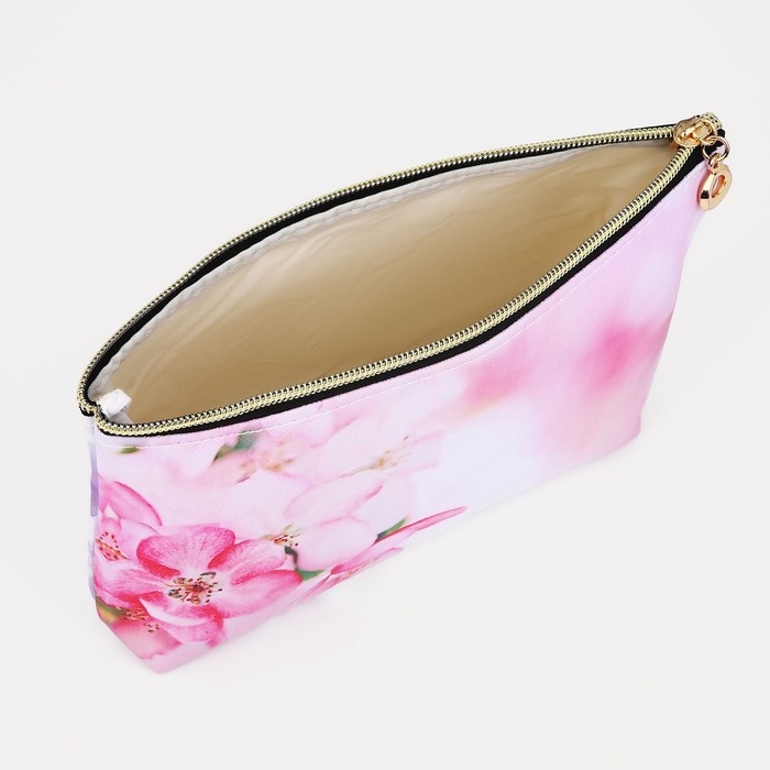 Косметичка на молнии, цвет розовый Косметичка на молнии, цвет розовый