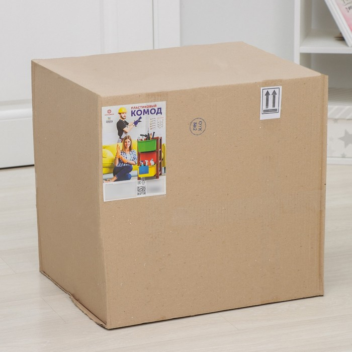 Комод 5-ти секционный &laquo;Модуль&raquo;, цвет коричневый