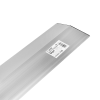 Правило трапециевидное ТУНДРА, 2 м, алюминий, 1 ребро жесткости