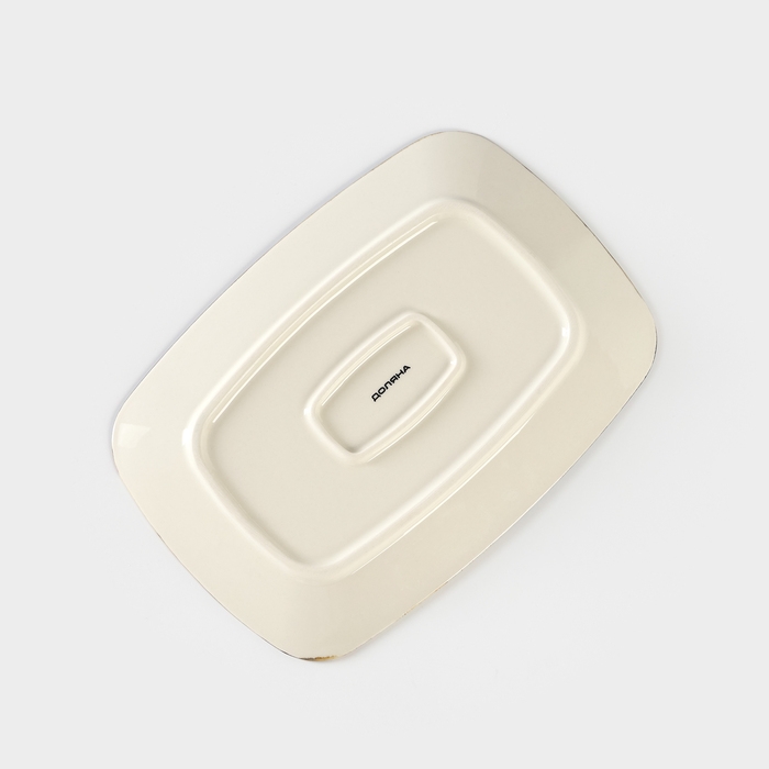 Блюдо керамическое «Бирюза», 27×19 см Блюдо керамическое «Бирюза», 27×19 см