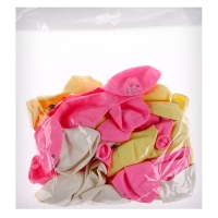 Воздушный шар латексный 12" &laquo;C Днём Рождения&raquo;, котёнок, 50 шт.