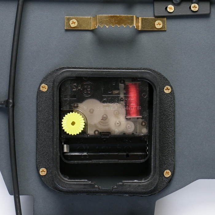 Часы настенные интерьерные "Карта мира", бесшумные, 40 х 78 см