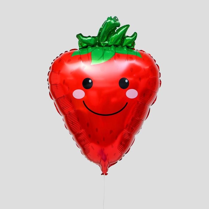 Шар фольгированный 28 Шар фольгированный 28" «Клубничка»