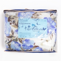 Одеяло 172х205 см, цвет МИКС, вес 2,12 кг