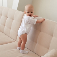 Боди-рубашка для мальчика MINAKU, цвет белый, рост 62-68