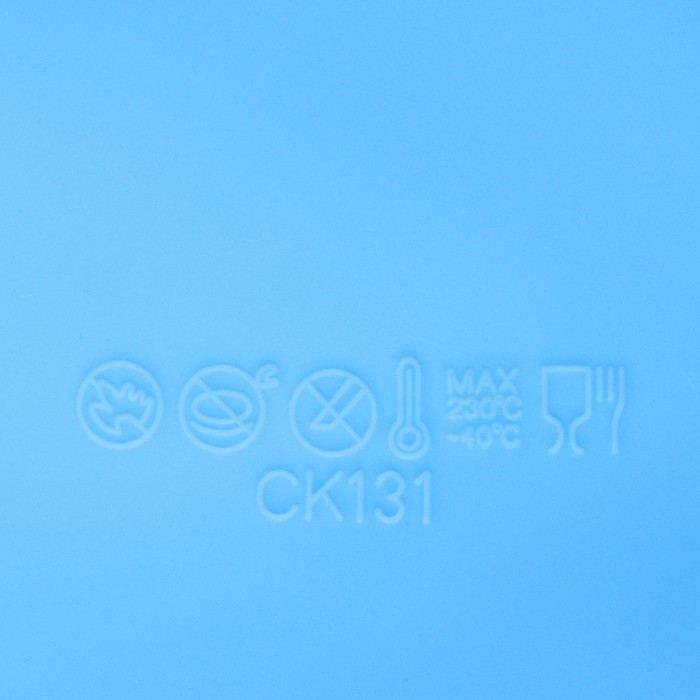 Форма для выпечки Доляна «Круг», силикон, 15,5×5,5 см, внутренний d=15,5 см, цвет голубой Форма для выпечки Доляна «Круг», силикон, 15,5×5,5 см, внутренний d=15,5 см, цвет голубой