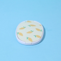 Зеркало складное «Лимон», с расчёской, 6,5 × 9,5 см Зеркало складное «Лимон», с расчёской, 6,5 × 9,5 см