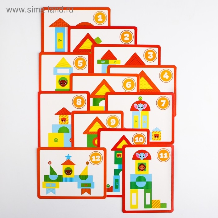 Детская развивающая игра EVA «Маленький строитель 1», изучение форм / цветов, виды МИКС, Крошка Я Детская развивающая игра EVA «Маленький строитель 1», изучение форм / цветов, виды МИКС, Крошка Я