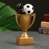 Стела "Футбол: кубок" 18х9х5 см Стела "Футбол: кубок" 18х9х5 см