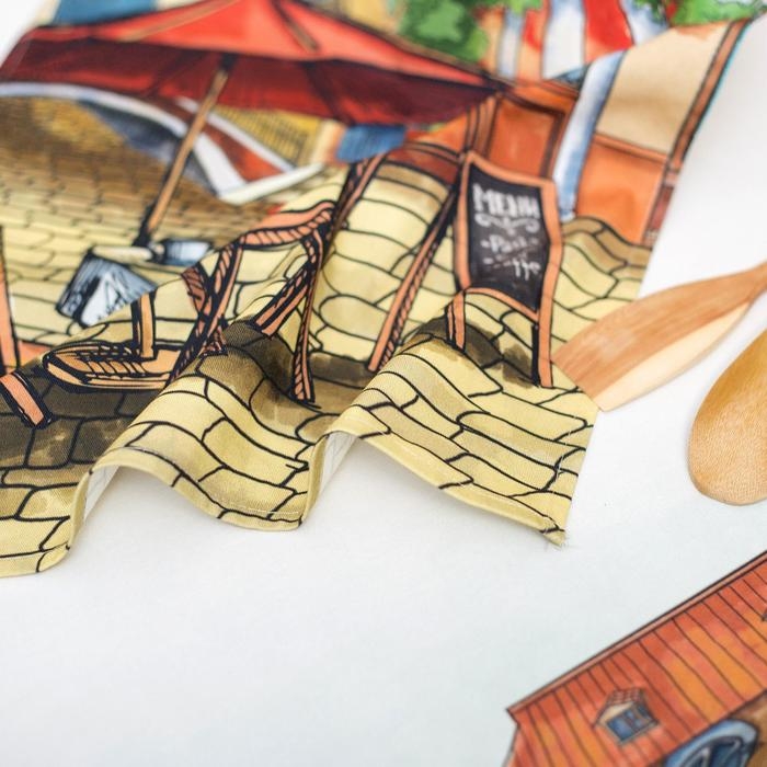 Полотенце &laquo;Этель: Италия&raquo; 40х73 см, 100% хлопок, саржа 190 гр/м&sup2;