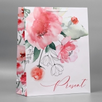 Пакет подарочный ламинированный, упаковка, Present, 40 х 49 х 15 см Пакет подарочный ламинированный, упаковка, Present, 40 х 49 х 15 см