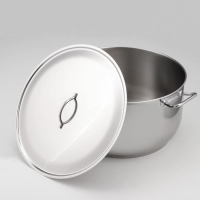 Кастрюля цельнотянутая &laquo;Профи&raquo;, 35 л, d=45 см, капсульное дно, индукция