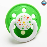 Соска - пустышка латексная классическая &laquo;Чудо&raquo;, от 0 мес., цвета МИКС