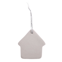 Новый год! Ёлочное украшение под раскраску &laquo;Домик&raquo; с подвесом, кисть
