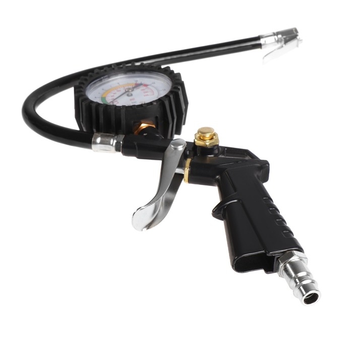 Пистолет для подкачки шин TECHNICS G-60, с манометром, до 15 атм Пистолет для подкачки шин TECHNICS G-60, с манометром, до 15 атм