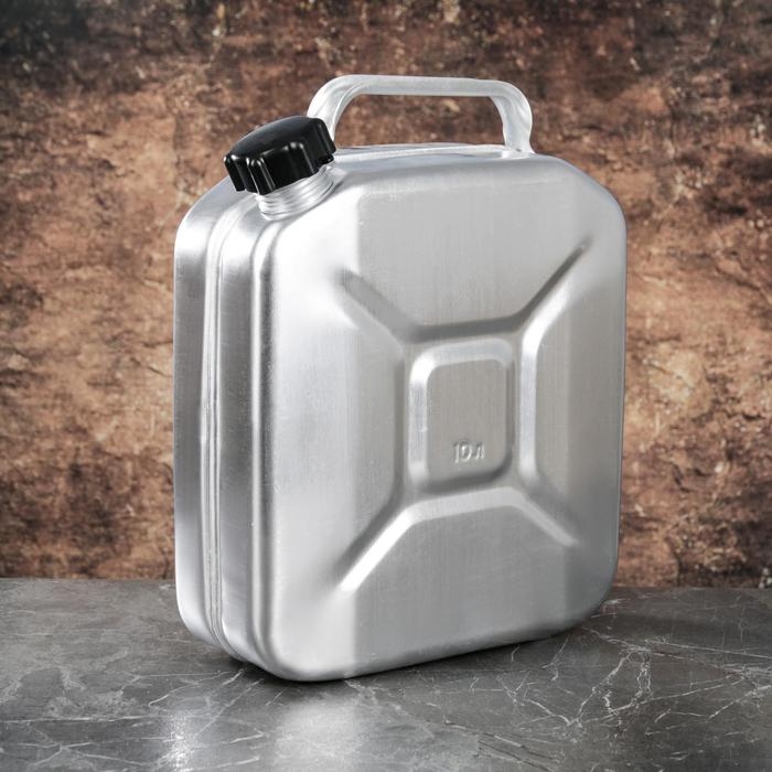 Канистра алюминиевая с крышкой, 10 л, цвет микс Канистра алюминиевая с крышкой, 10 л, цвет микс