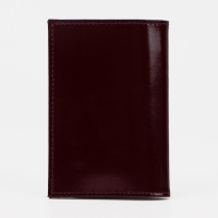 Обложка для военного билета, цвет бордовый Обложка для военного билета, цвет бордовый