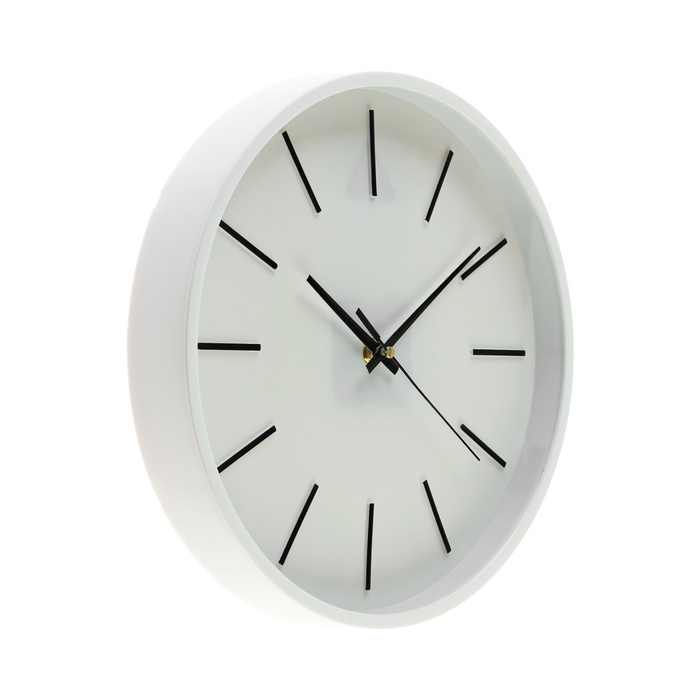 Часы настенные интерьерные "Терапо", бесшумные, d-27.5 см, АА