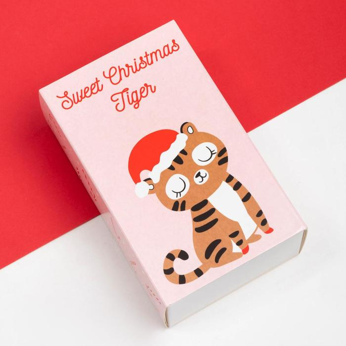 Набор новогодних носков Крошка Я &laquo;Тигруля&raquo;, 4 пары, 10-12 см