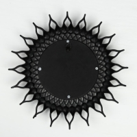 Зеркало настенное &laquo;Солнце&raquo;, d зеркальной поверхности 10,5 см, цвет &laquo;состаренное золото&raquo;