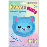 Набор для изготовления мягкой игрушки &laquo;Каваии-кидз. Котик&raquo; фетр