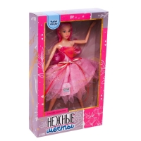 Кукла-модель шарнирная «Нежные мечты» с розовыми волосами Кукла-модель шарнирная «Нежные мечты» с розовыми волосами