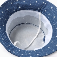 Панама детская MINAKU "Звёздочки", цвет синий, р-р 46 Панама детская MINAKU "Звёздочки", цвет синий, р-р 46