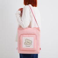 Шопер на молнии, цвет розовый Шопер на молнии, цвет розовый