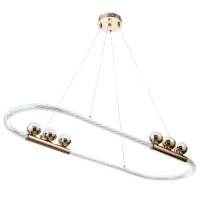 Светильник "Джерристо" LED 86Вт золото 90х29,5х9-100 см BayerLux