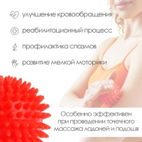 Массажёр «Ёжик», d=9 см, 90 г Массажёр «Ёжик», d=9 см, 90 г