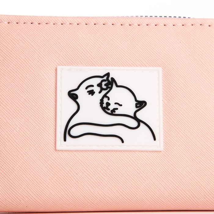 Кошелек женский "Котики&raquo; 12,5х9х2 см