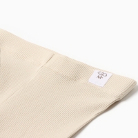 Комплект леггинсов детских MINAKU: Basic Line BABY, цвет шалфей/бежевый, рост 62-68