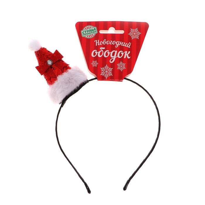 Карнавальный ободок &laquo;Колпачок&raquo;, цвета МИКС