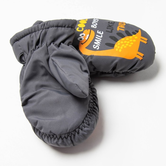 Варежки детские, цвет чёрный, размер 16 (8-10 лет) Варежки детские, цвет чёрный, размер 16 (8-10 лет)