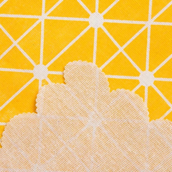 Скатерть Доляна "Паутина" 145х200&plusmn;3см,100%пэ, рогожка 130 гр/м