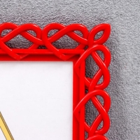 Фоторамка пластик L-7 10х15 см Красный (пластиковый экран) Фоторамка пластик L-7 10х15 см Красный (пластиковый экран)