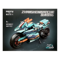 Конструктор &laquo;Техно. Спортивный мотоцикл&raquo;, 669 деталей