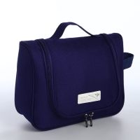 Косметичка на молнии, цвет синий Косметичка на молнии, цвет синий