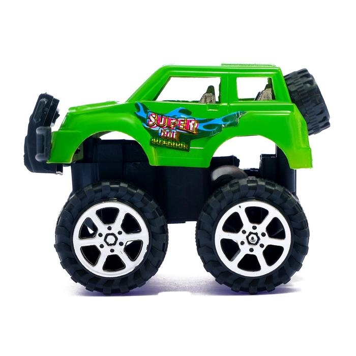 Машина инерционная &laquo;Джип&raquo;, цвета МИКС