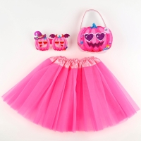 Карнавальный набор «Милая тыковка»: юбка, очки, сумка, розовый Карнавальный набор «Милая тыковка»: юбка, очки, сумка, розовый