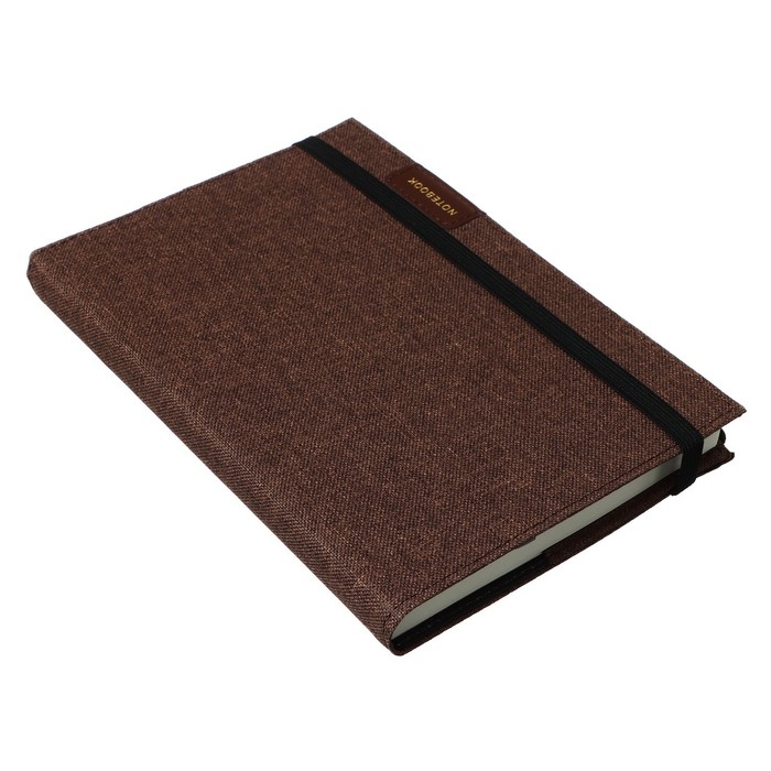 Ежедневник недатированный, обложка ПВХ, формат А5, 140 листов в клетку, на резинке, с карманами, МИКС