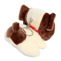 Мягкая игрушка &laquo;Щенок&raquo;, на брелоке, цвета МИКС